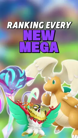 Ranking Every New Mega Evolution in Pokemon Legends Z! #pokemon #megaevolution #gaming #dragonite #malamar 