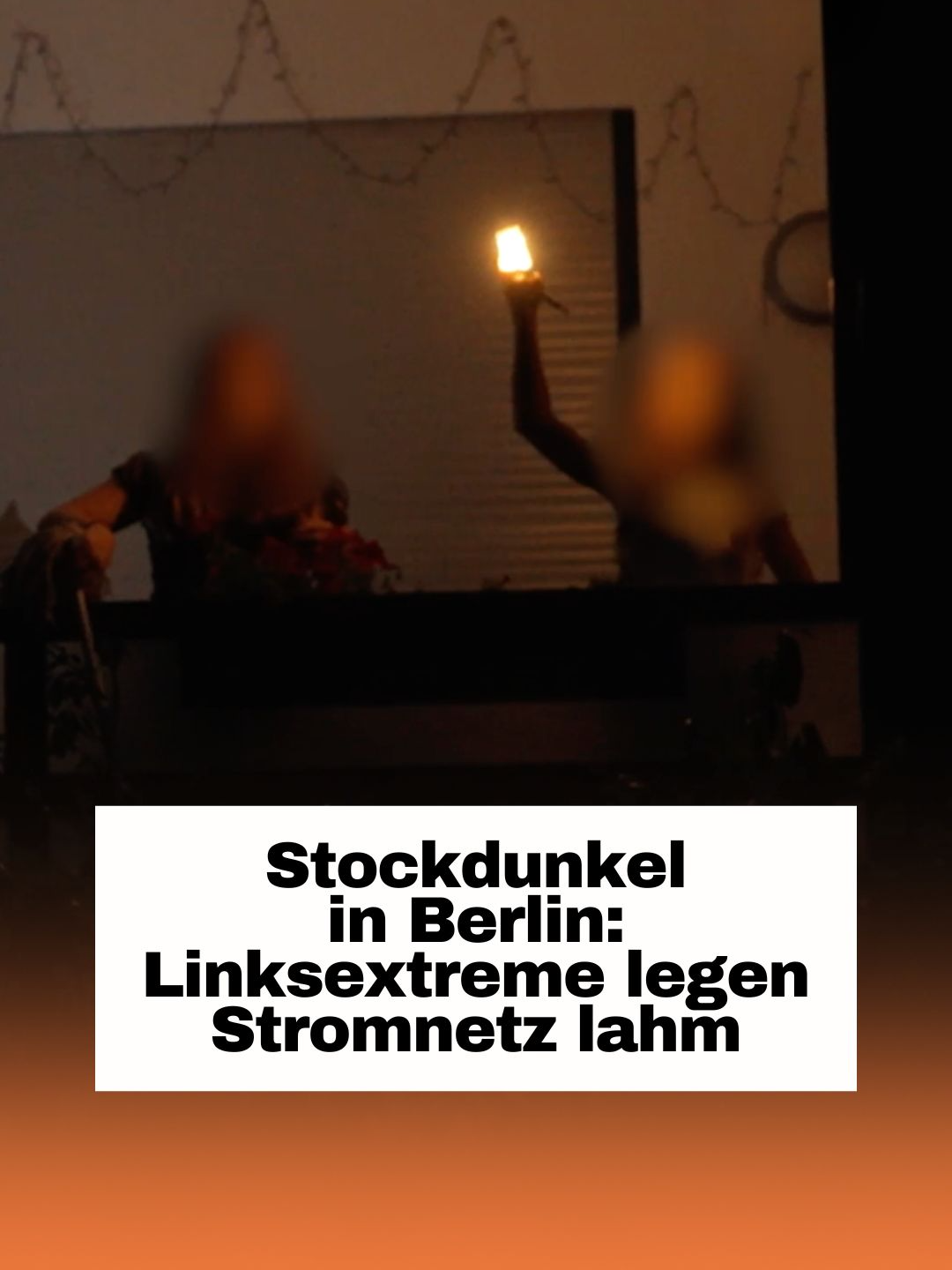 Stockdunkel in Berlin: Linksextremisten legen Stromnetz lahm Ein Brandanschlag von Linksextremisten auf einen Hochspannungsmasten führte zu einem massiven Stromausfall im Südosten Berlins. Zehntausende Haushalte waren ohne Strom, Schulen blieben geschlossen, und Pflegebedürftige gerieten in Gefahr. NIUS war im Stadtteil Treptow-Köpenick vor Ort, um mit den betroffenen Anwohnern zu sprechen. Das ganze Video gibt's aus nius.de oder auf unserem YouTube-Kanal!
