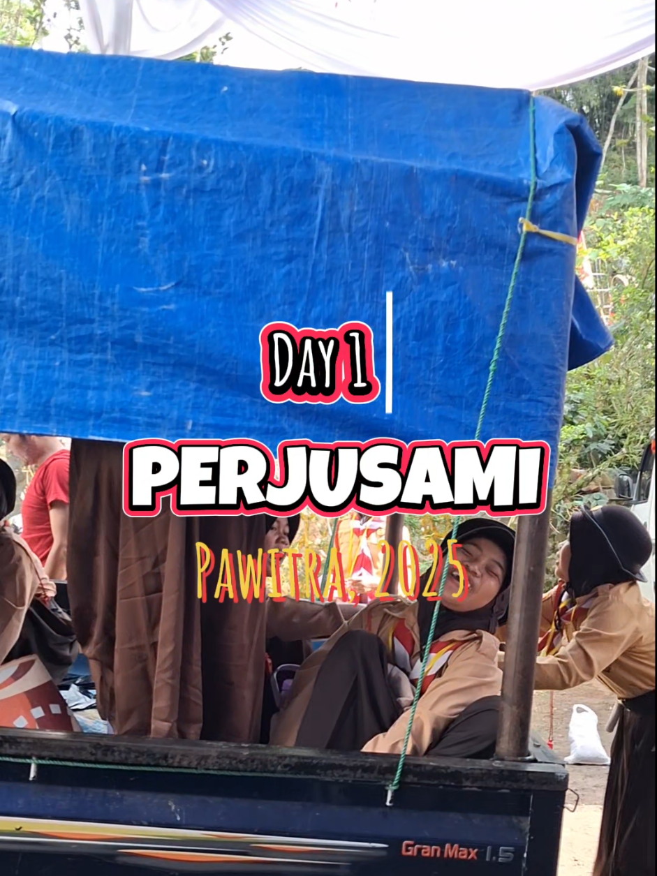 Day 1 #perjusami #2025 #hutpramuka64 #penggalang 