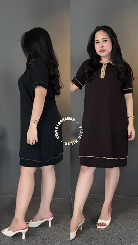 Rekomendasi midi dress bahan soft knit murce tp cakep #dress #dressmurah #dresskekinian 