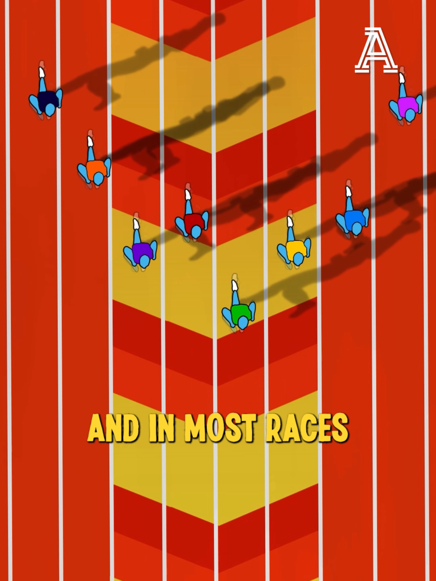 Do lanes matter in sprinting races? #Athletics #Olympics #Sport #FYP #LearnOnTikTok