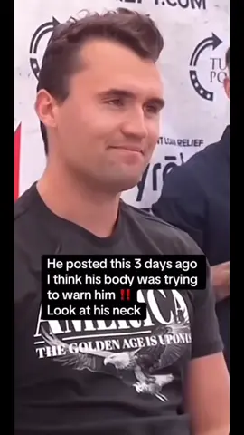 was it a warning? 😳🫣 #charliekirk #died #warning #charlie #fyppppppppppppppppppppppp