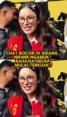 Chat nikmir dibongkar? Ketahuan apa aja ya… #sidang #nikitamirzani #skincare #skincareroutine #rezagladys #nikmir #nikitamirzanimawardi_17 #drama #hukum #indonesia #fyppppppppppppppppppppppp #lucintaluna #beritatiktok #beritaviral #tiktoknews #tiktokviral #dramatiktok #melvinahusyanti #davienaskincare #nikmircrazy #panik #chat #ketahuan 