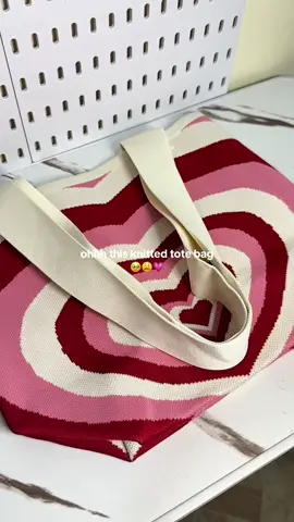 knitted tote bag!! very cutesy ng mga designs! 💗😫 #knittedtotebag #totebag #totebagaesthetic #knittedbag #totebags 