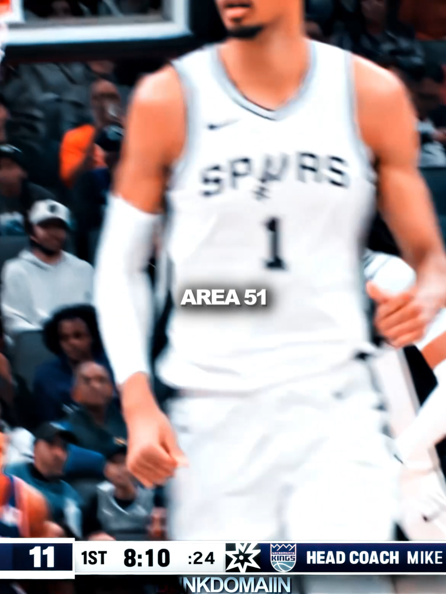 Wemby x Castle | AREA 51😤 #wemby #stephoncastle #spurs #basketball #edit #nbaedits #aftereffectsedits #viral #fyp