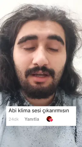 Klima sesi yaptım #beniöneçıkart #keşfet #shitpost #karamizah #Klima