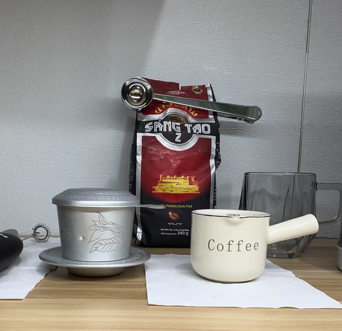 Level up your coffee game with Sang Tao 2 ☕✨ Bold, smooth, and perfect for your daily brew! Grab yours now in the yellow basket 🛒✨ #fyp #vietnamesecoffee #coffeelover #coffeetime #affiliate 