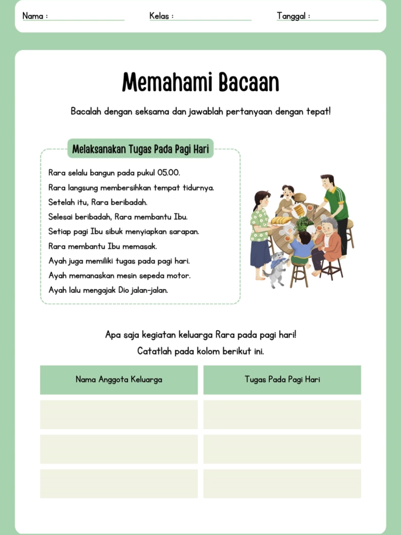 Lembar Kerja Memahami Bacaan Cerita Untuk Kelas 2 #bantufollowdonk #worksheetsforkids #worksheet #belajar #calistung #fypシ #followme #lembarkerjasiswa #prasekolah #PAUD #lembarkerja #TK #fypppppppppppppp #fyp