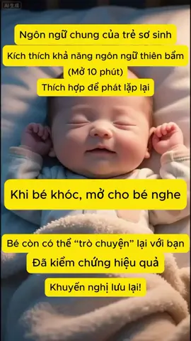 👶 Bé nhà bạn có “ngôn ngữ bí mật” mà ít ba mẹ nào biết… Chỉ cần bật lên, bé không chỉ ngừng khóc mà còn… bắt đầu trò chuyện cùng bạn 😲 Ba mẹ có tin không?#xuhuong #mevabe #embesosinh #landaulambo 