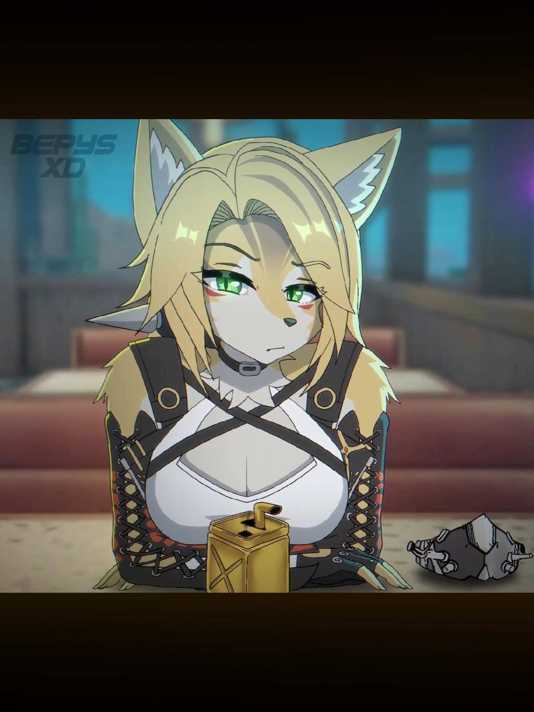 Side Eye Pulchra (Mr. Fresh) #pulchra #zenlesszonezero #animation #zzzero #furry