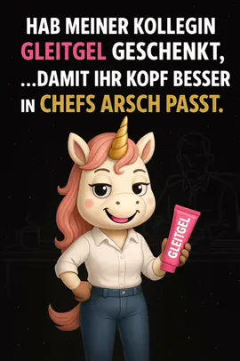 Manche Kolleginnen haben echt Spezial-Skills… 💅😂 #EinhornAttitude #SarkasmusPur #BüroLife #FrechAberWahr #UnicornVibes  