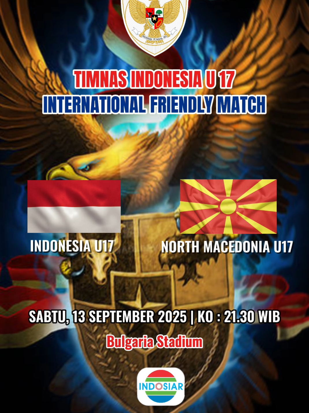 TIMNAS INDONESIA U17 VS NORTH MACEDONIA U17 FRIENDLY MACTH SHARE KOMEN LIKE!!! #timnasday #timnasindonesia #timnasu17 #suporterindonesia #ultrasgaruda 