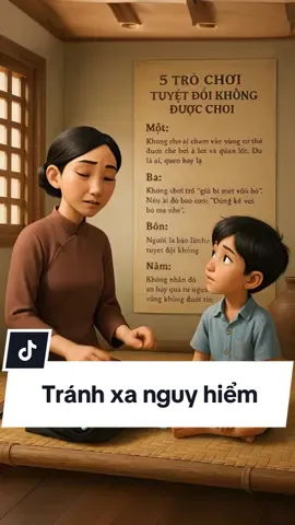 Dạy con tránh xa nguy hiểm nhé#nuoicondungcach #donghanhcungcon #fyp #viral #xuhuong 