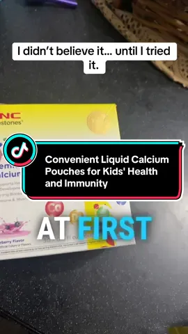 We talk about a kids liquid calcium supplement that is packed with essential nutrients like calcium, D3, magnesium, zinc, and elderberry. It supports bone, teeth, immune health, and brain development. The elderberry flavor is enjoyed by even picky eaters, and it's quick and easy to give. The speaker highly recommends this product, which is currently available on TikTok shop. @GNC Live Well  #summersales #elderberry #calcium #kidssupplement #supplementsthatwork 