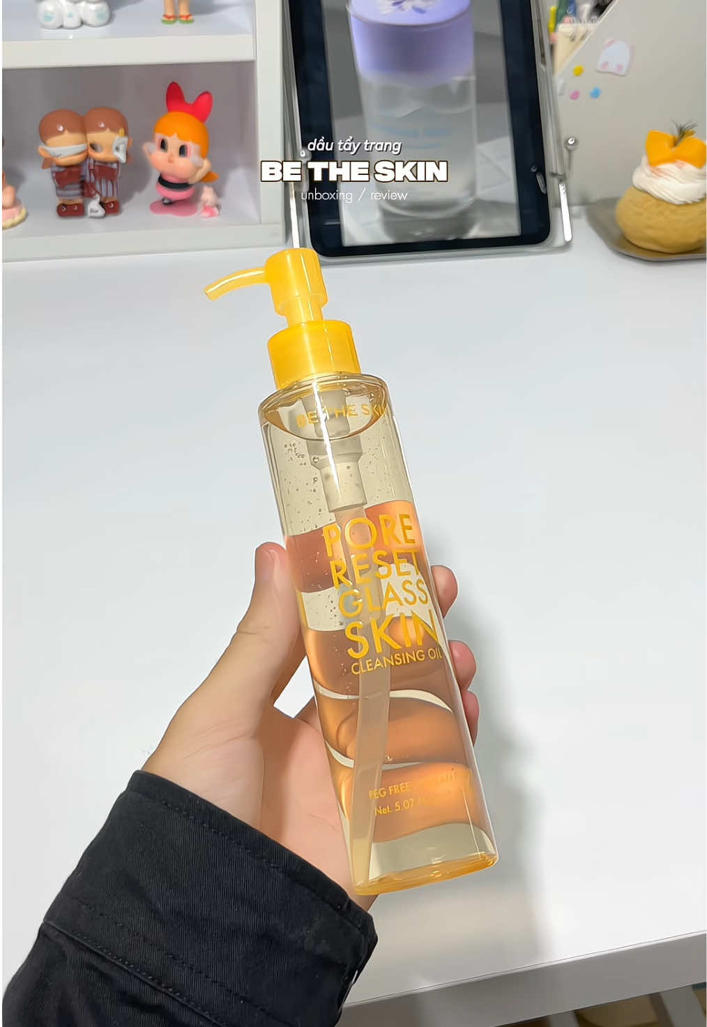 thường xuyên makeup thì chọn em dầu tẩy trang này nha mấy bà 👍🏻🧏🏻‍♀️🫧#betheskin #betheskinvn #dautaytrang #reviewlamdep #skincare 