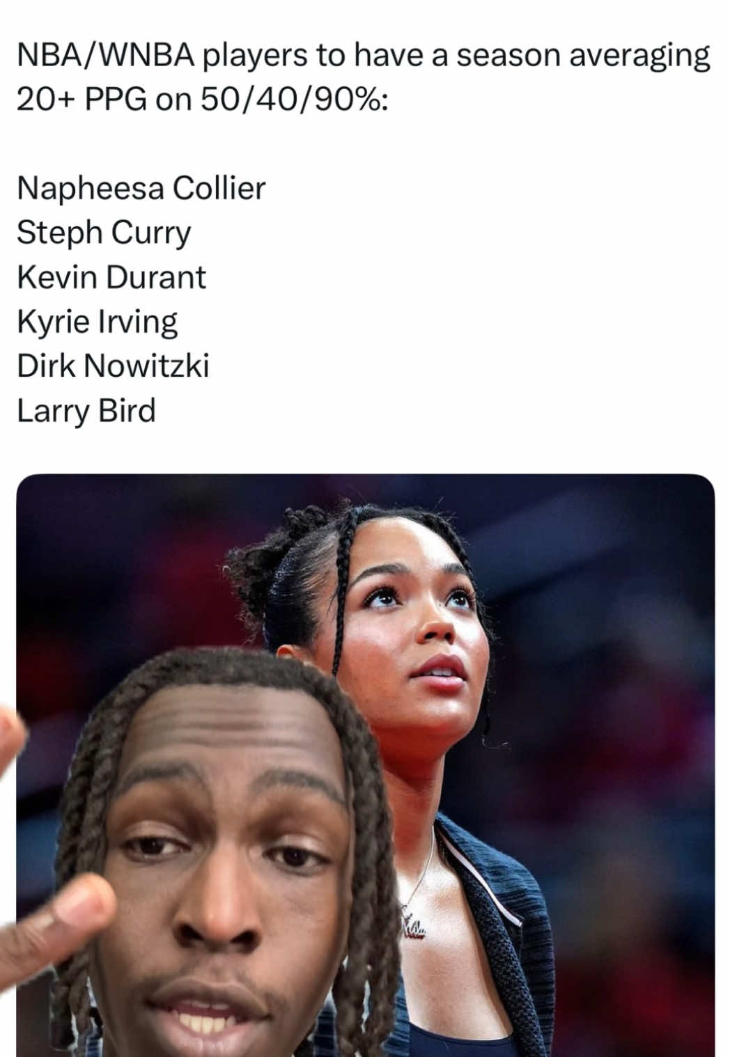 Phee is in ELITE COMPANY 😳💯 #NBA #basketball #ajawilson #napheesacollier #silkhoops 