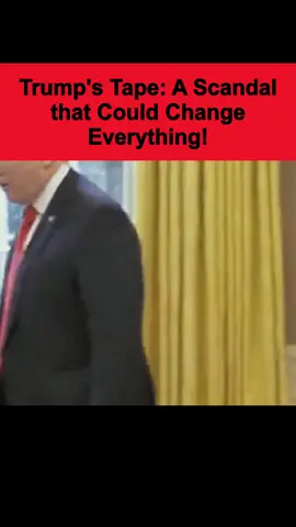 Trump's Tape: A Scandal that Could Change Everything!#trump #breakingnews #usanews 
