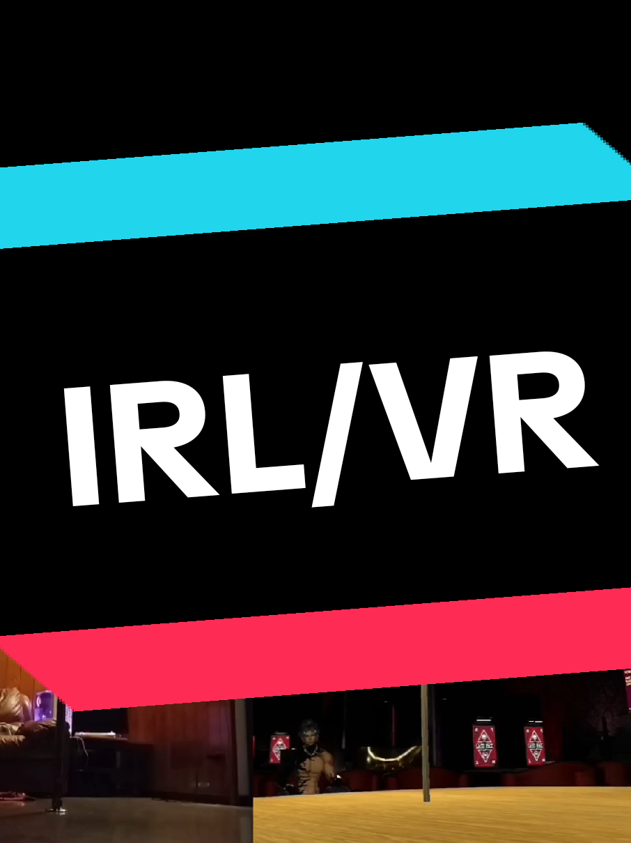 📍fbt opti. IRL vs VR vr poledancing ❤️ #aerealsilks #vrchatcommunity  #vrchat  #virtualreality  #vrdance 