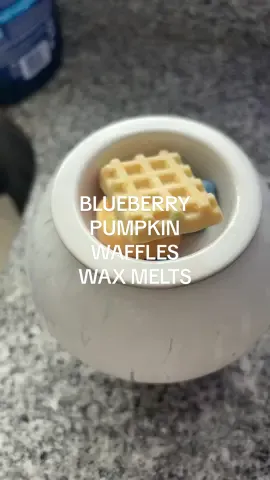 Blueberry pumpkin waffles wax melts 🧇 #blueberrypumpkinwaffles #waxmelts #fallscents 