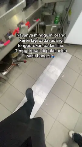 Udah mau seminggu ini euuuy #radang #pilek #linu 
