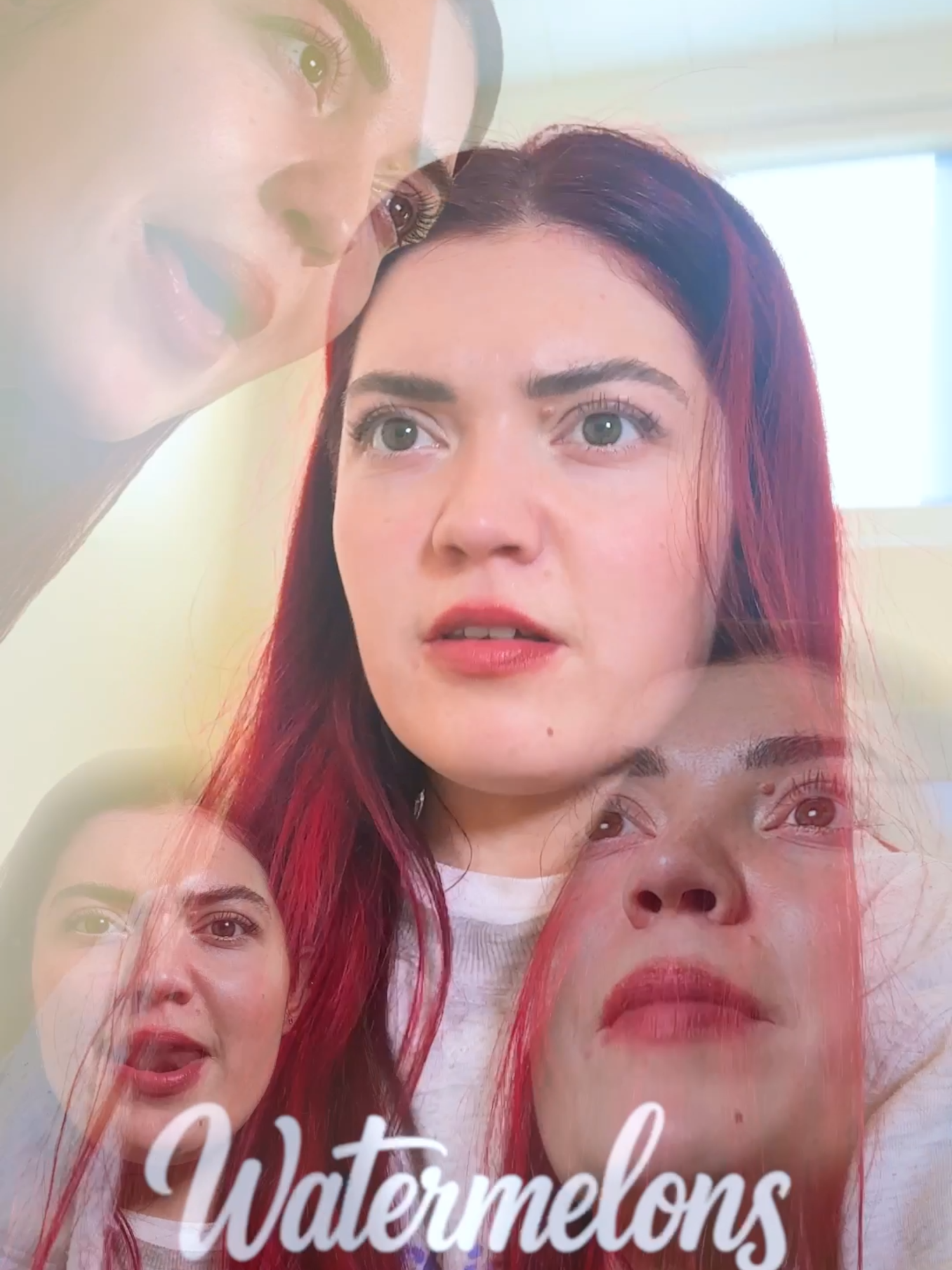 Once again, the responsibility of asking the big, juicy, jiggly questions falls to me #watermelon #watermelonjuice #comedyvideo #relatable #sweaty #pov #showerthought