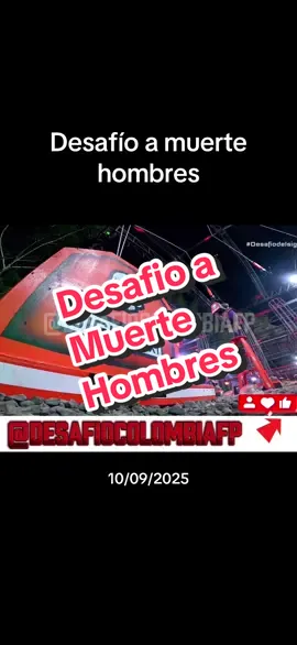 Desafío a muerte hombres 💥 . . . #eldesafio #desafiodelsigloxxi #desafio #desafiocolombiafp #menchodeldesafio 