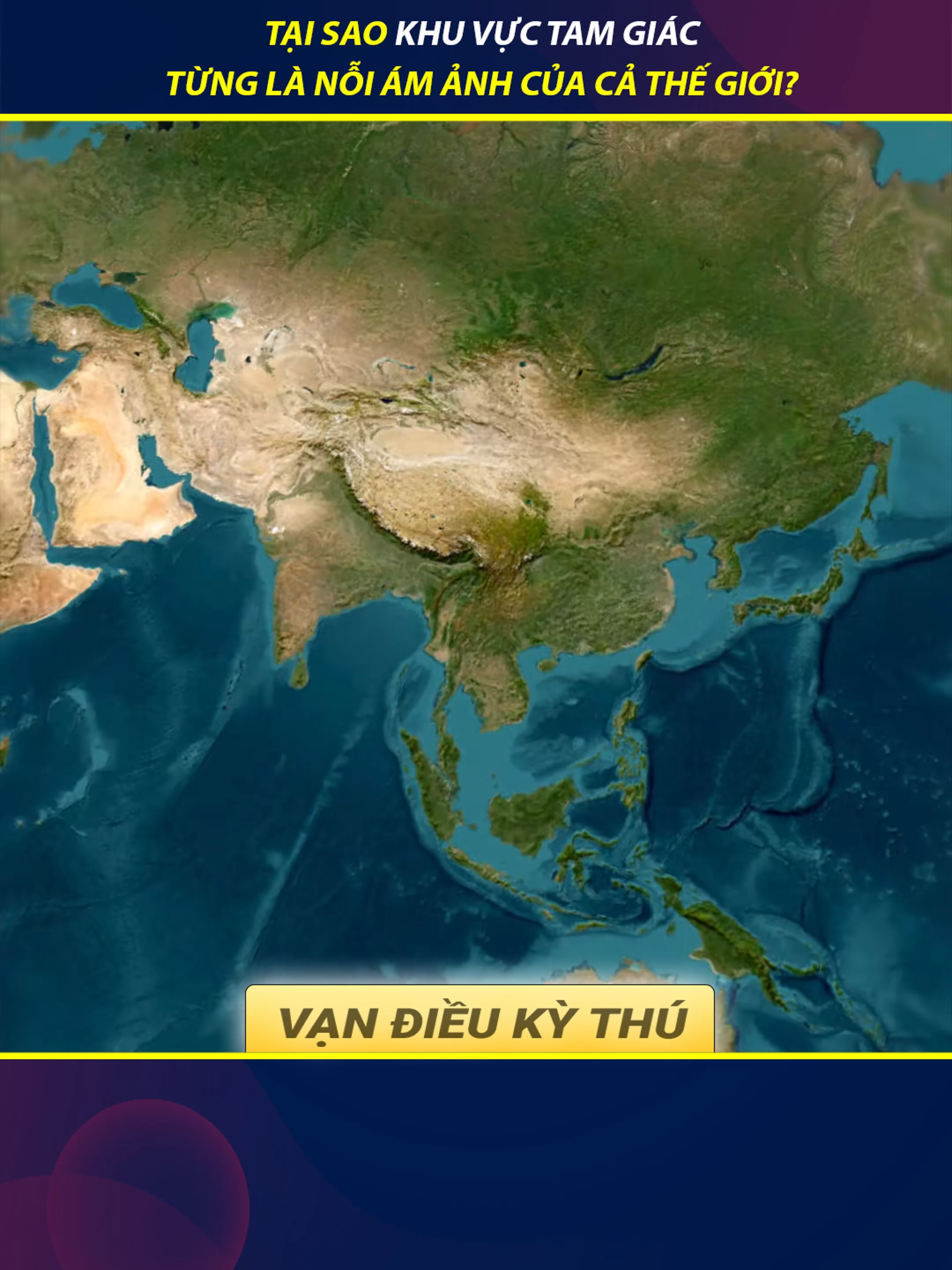 Tại Sao Tam giác vàng từng là nỗi ám ảnh của toàn thế giới? #thiennhien #trending #viral