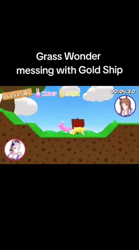 Grass wonder is bullying Gold ship #goldship#grasswonder#umamusume#umamusumeprettyderby#funny 