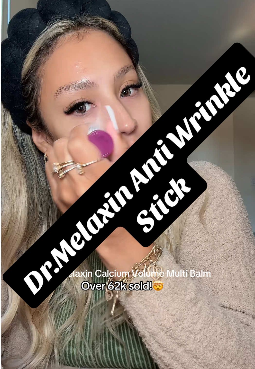 🧴🫧Korean skincare but in a stick! Dr.Melaxin’s Calcium Volume Multi Balm is going viral for a reason!🤯✨#drmelaxin #drmelaxincalciumbalm #drmelaxinskincare #antiagingskincare #undereyehollowness 