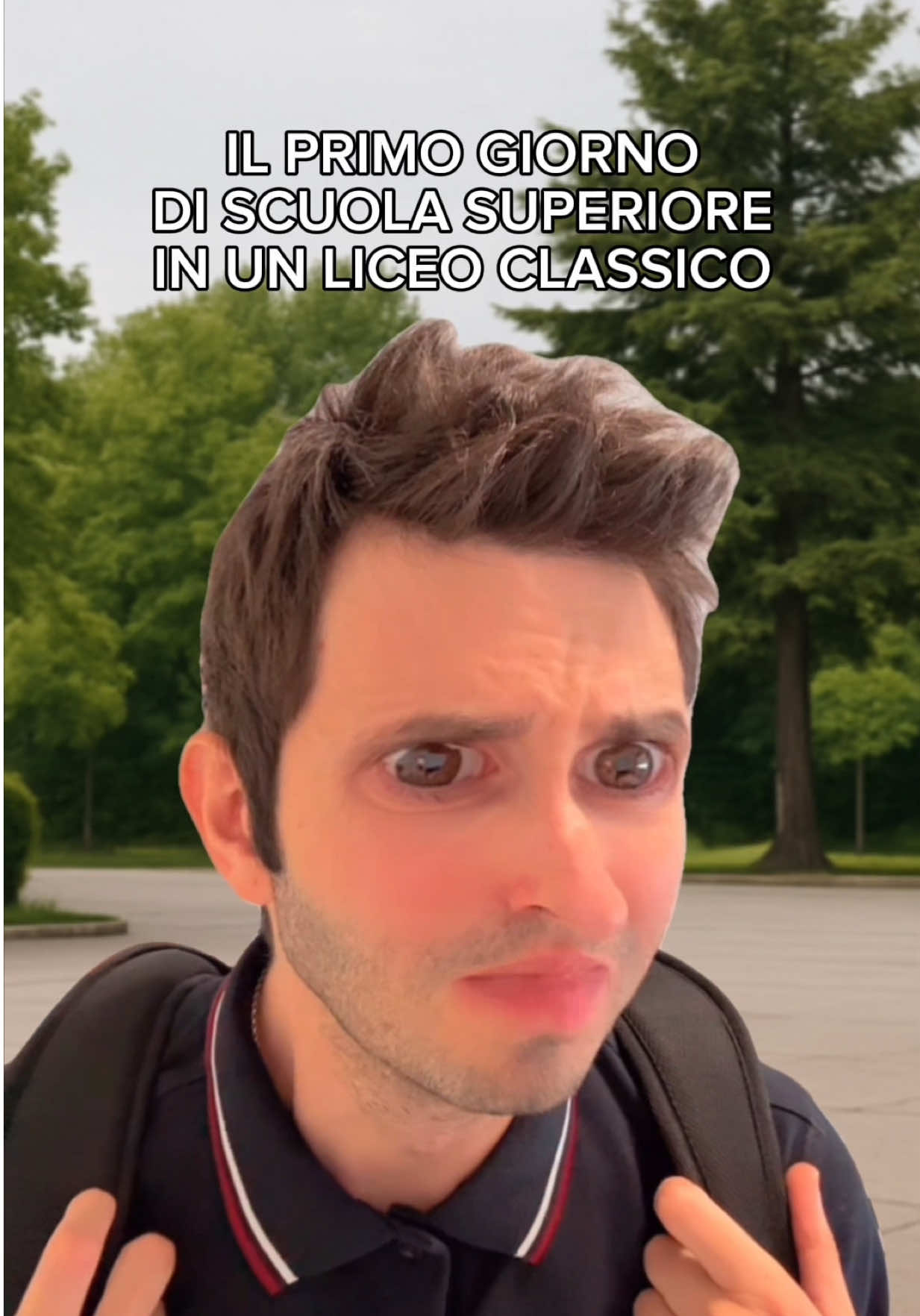 ✨GianErminio Privitera ✨ #liceoclassico #primogiornodiscuola #scuolasuperiore #videocomico #stevemozz 