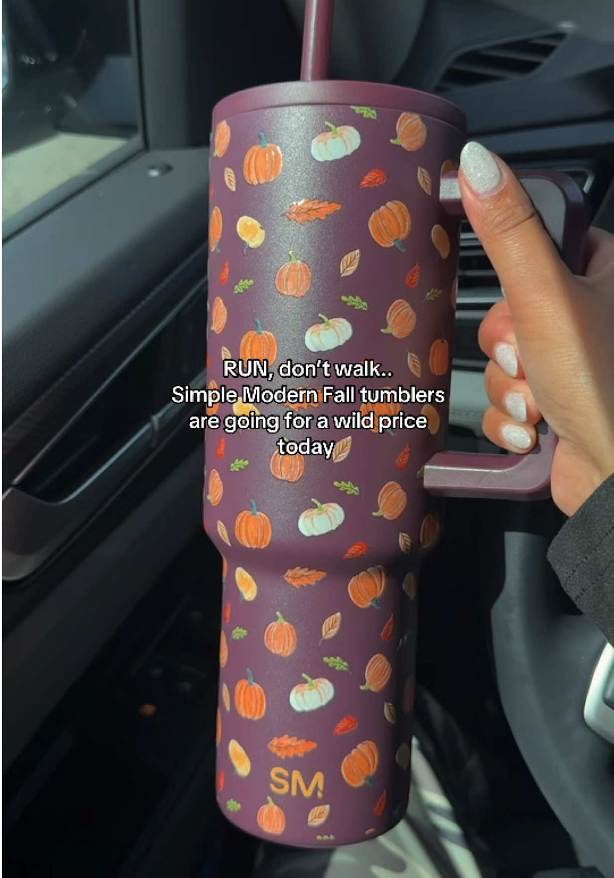 Go grab your fall tumbler before they are gone  #simplemodern #tiktokshopcreatorpicks #tiktokshoprestock #falltumbler #fallseason  @Simple Modern  Final price and shipping may vary depending on each customers available coupons. Promotion may have ended by the time you see this. 