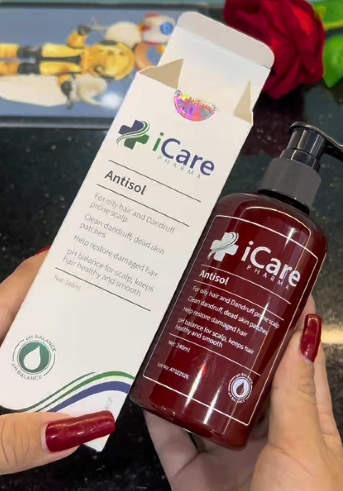 Dầu gội sạch gầu Antisol ##emkieutaphoa##daugoisachgauantisol##antisol##daugoi##daugoiantisol