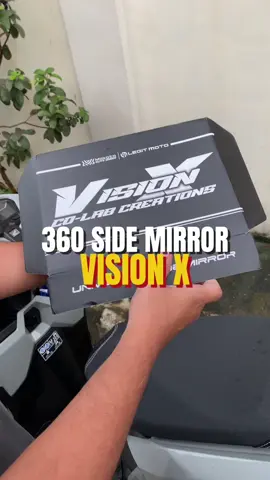 360 FOLDING SIDE MIRROR - VISION X #sidemirror #visionxsidemirror #foldablesidemirror #motorparts #mokotoxlegitmoto