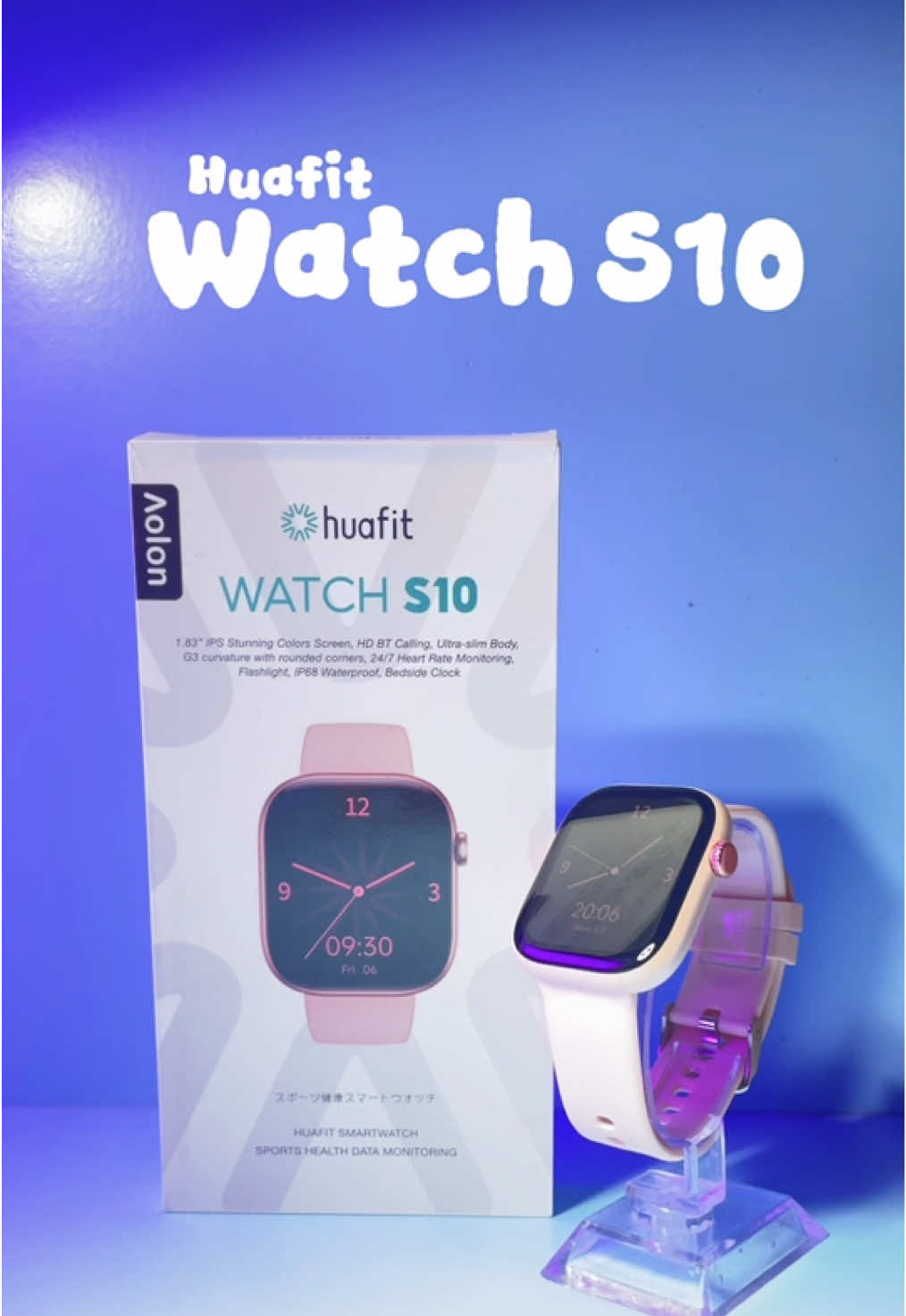 Gemes banget emang juga smartwatch s10 ini,selain simple tampilan nya pun elegan banget,cocok deh pokonya buat style kamu,yuk join live nya dan jgn lupa di chekout juga yah🥰#promoseruweekend #smartwatchhuafit #smartwatchviral #smartwatchmurah #rekomendasi 