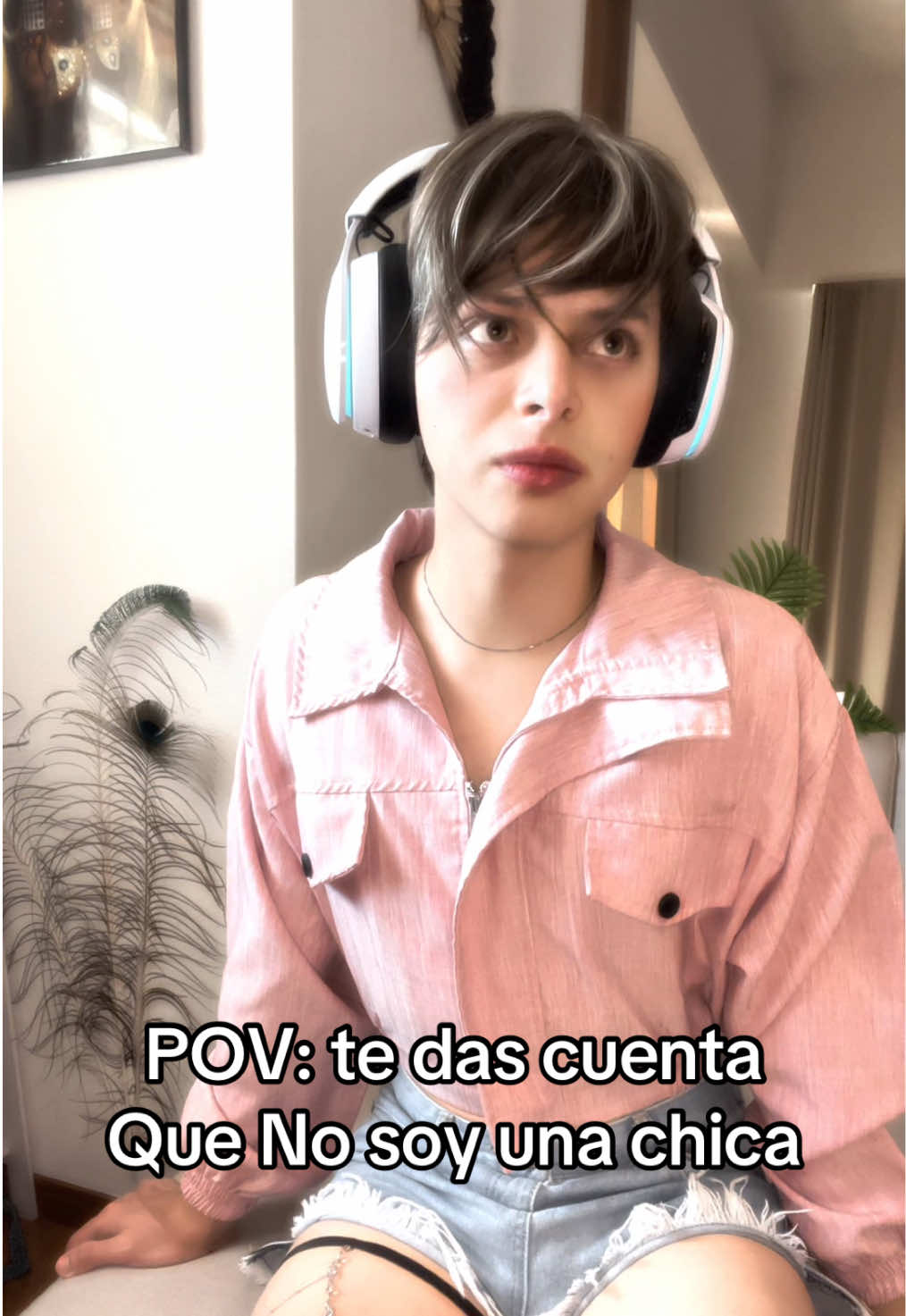 POV: Chica con antenas  #femboy #femboyfriday #femboytiktok #fyp #lgbt 