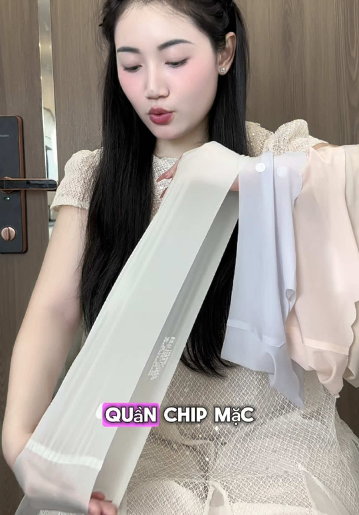 Quần chip su thạch không viền siêu mềm mặc đồ body váy ôm là chuẩn luôn #hoangmymy #quanchip #quanchipsu ##chipsu##quanchipsieure