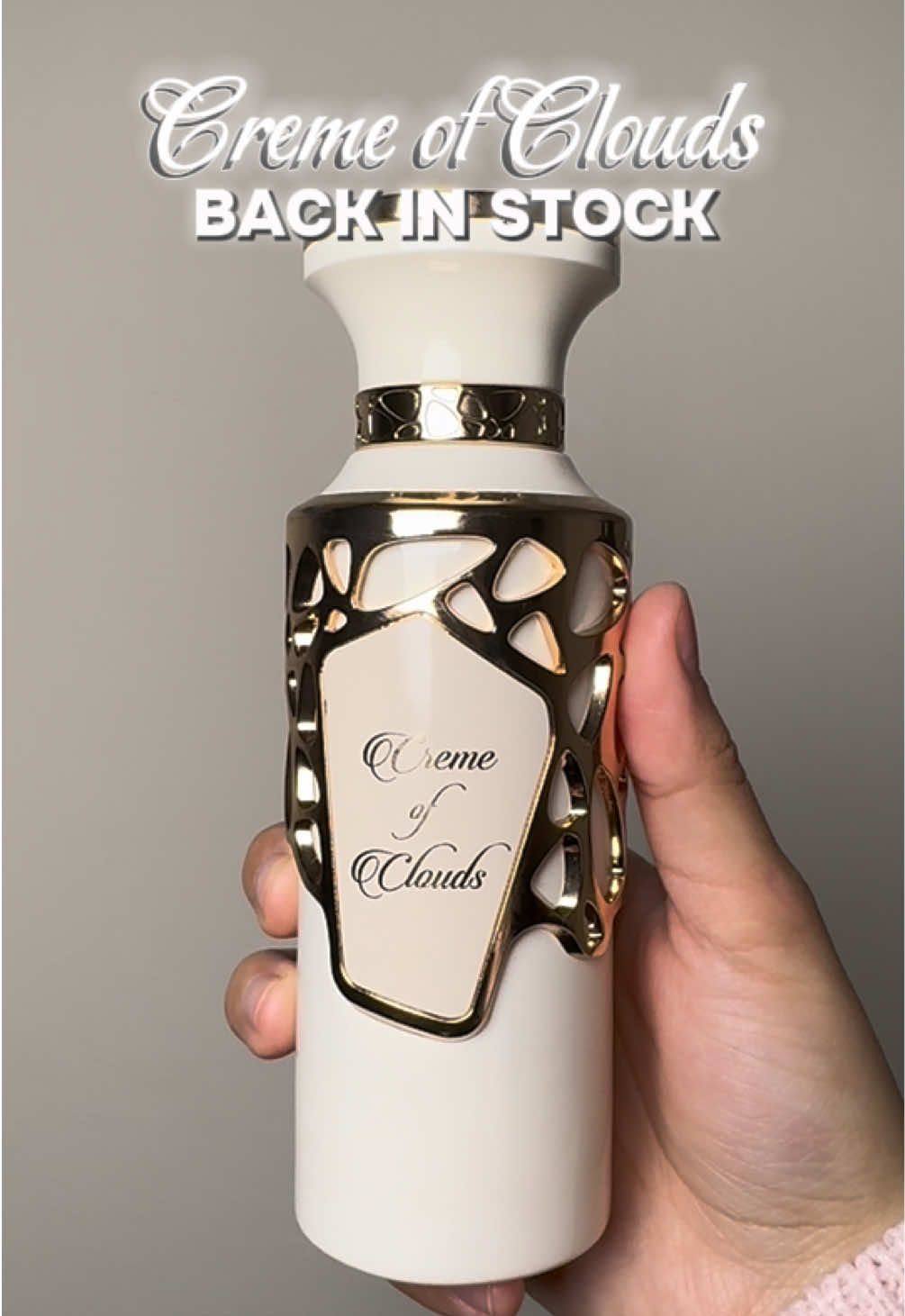 Creme of Clouds by Fragrance World🤍 BACK IN STOCK  #cremeofclouds #fragranceworld #coconutperfumes #vanillaperfume #gourmandperfume 