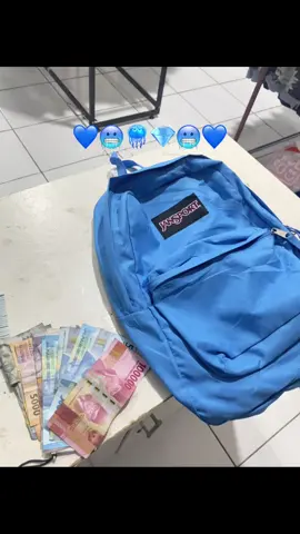 JS BIRU💙 #jansport #tas #thrift #foryoupage #thrifting 