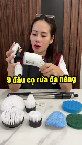 Không tốn công tốn thời gian với máy cọ rửa đa năng không dây #maycoruadanang #maycoruacamtay #sanphamtienich #xuhuong #thuythothe 