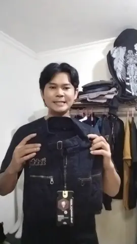 Jaket Denim Jeans Sleting Kerah Shanghai #jaketdenim #jaketjeans #jaketpria 