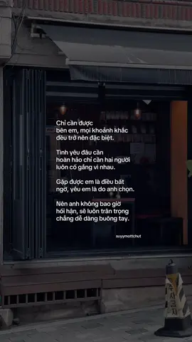 “Yêu em là do anh chọn..” #tinhyeu #suyymottchut #viral #fyp 