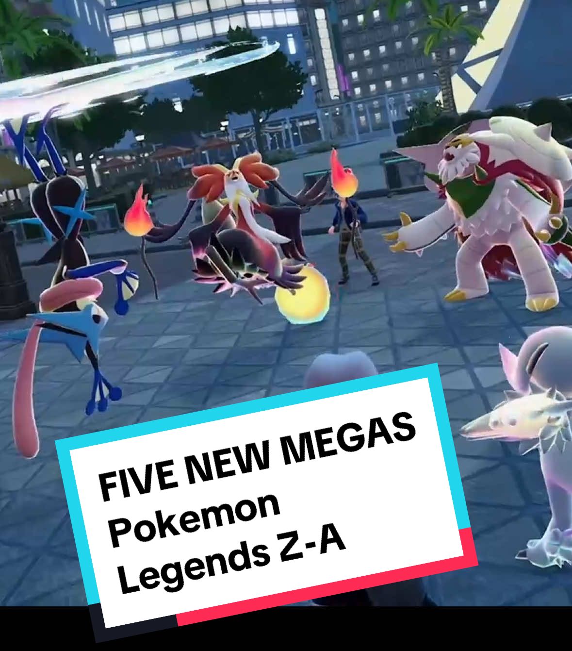 New Pokemon Legends Z-A trailer from today’s Nintendo Direct… FIVE NEW MEGAS 🤯 #pokemon #pokemonlegendsza #legendsza #nintendodirect 