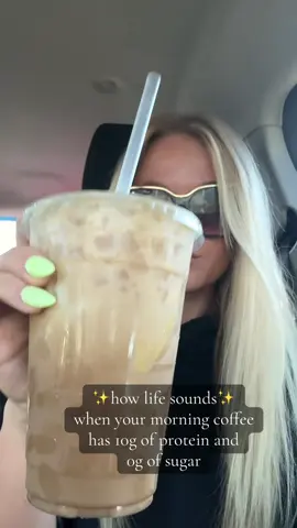 getting my protein in first thing in the morning >>>>> @Javvy Coffee #javvy #javvyproteincoffee #proffee #proteincoffee #coffeetiktok