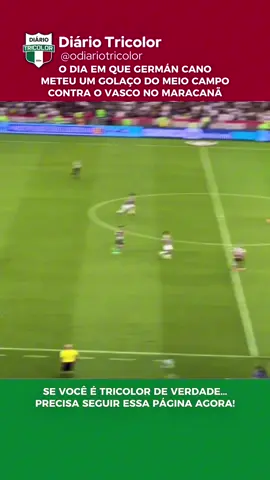 O DIA EM QUE O GERMAN CANO METEU UM GOLAÇO DO MEIO CAMPO CONTRA O VASCO . . . . . . . #VamosTricolores #fluminense #fluzão #timedetodos #futebol  ́cio    ́PeloFlu      ̃o    