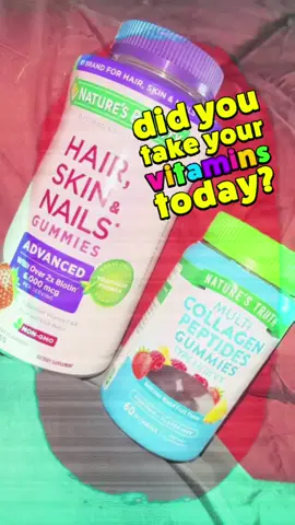 Don’t forget to take your gummy vitamins! These are some of the vitamins I take for my hair, skin and nails and be 12 while I’m on my Zepbound journey  #vitamin #vitamins #gummyvitamins #hairskinnailsvitamins #cvbmaybach 