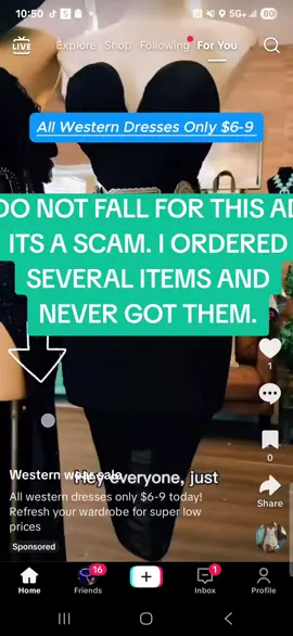 Never got my items i spent over $60 on a number of times and never received them. Then I asked for a refund and they tried to only give me 60% no baby I want the full amount only after they were notified I disputed it with my bank did I get s refund and it wasn't even from them it was my bank. #scam #scammed #fyp #foryoupage 