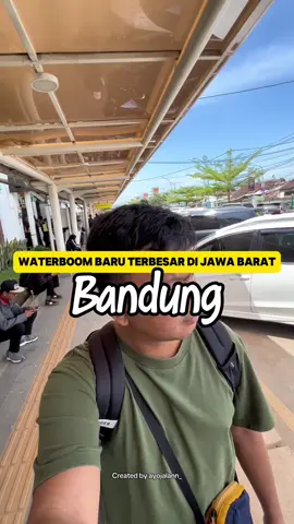 Waterpark baru terbesar di jawa barat. Beli dari TikTok ternyata banyak diskonnya!! #wahoo #waterpark #jelajahakhirpekan #healingbarengkeluarga #jelajahhepi 