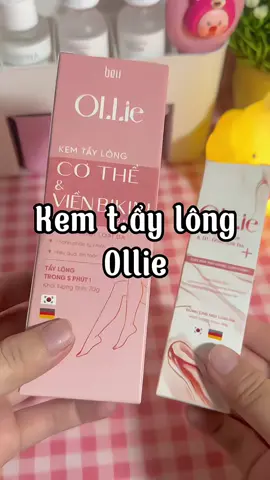 Kem tẩy lông ollie chân ái khi đi biển của em🌷 #kemtaylong #ollie 