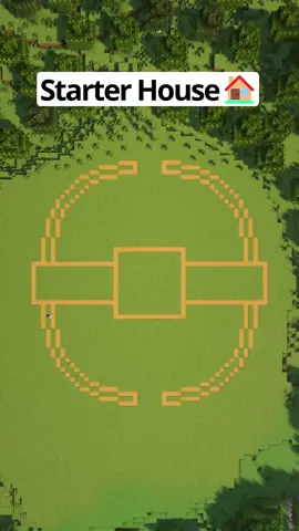 Minecraft Starter Circle House🏠 Link in Bio #Minecraft #minecraftbuilding #minecraftbuilds #minecrafttutorial 