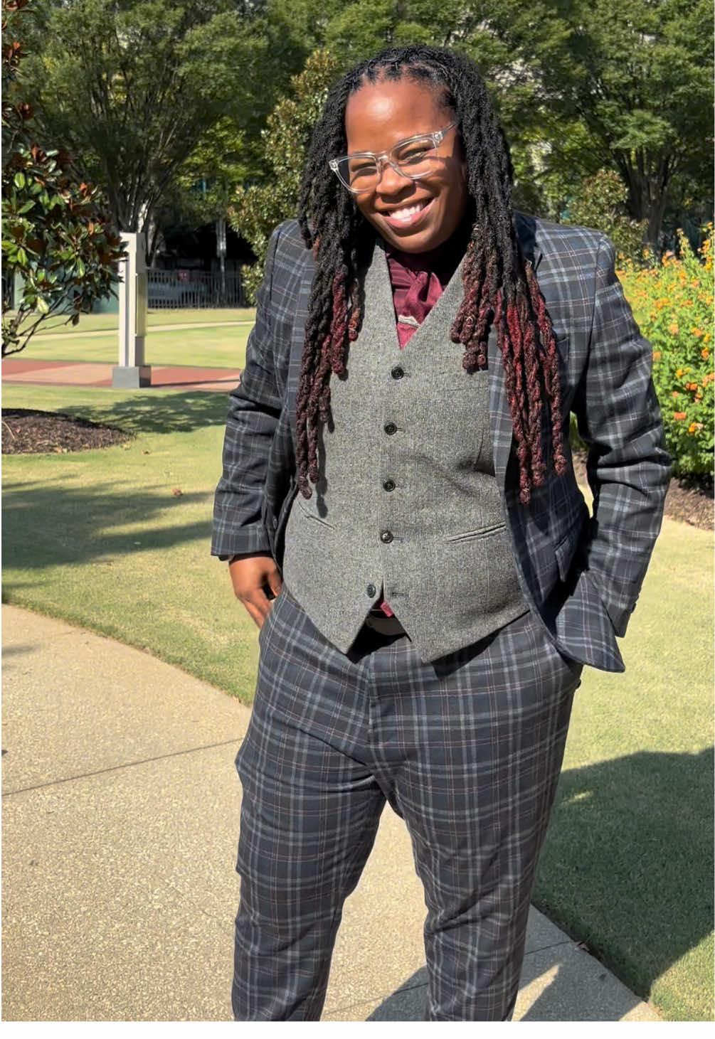 @SuperStarr22 my Bestfriend 😮‍💨 #suits #richmenlooksatlanta #feragamo #womeninsuits 